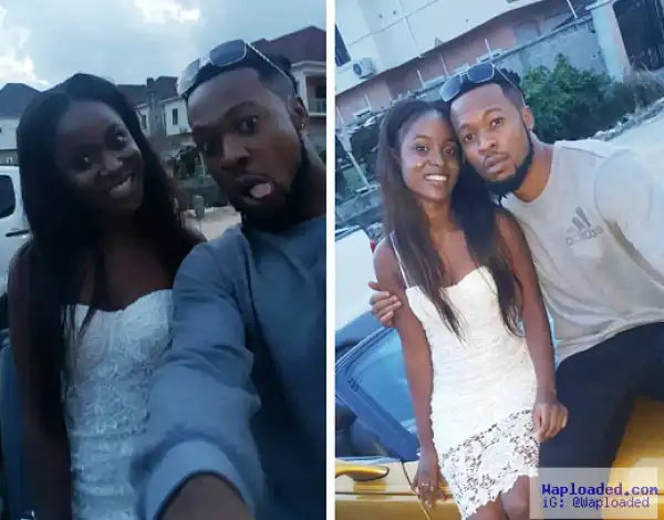 Photos: Flavour attends his babymama, Sandra Okagbue
